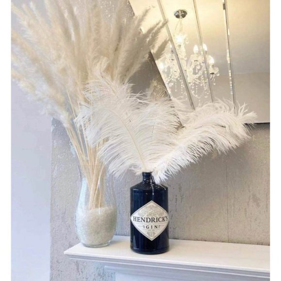 20 White Feathers 12-14 inches (30-35 cm) for Wedding Party Centerpieces NEW - Picture 1 of 3